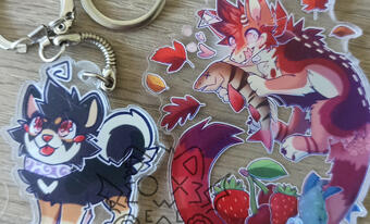 Sticker, print, eyemesh